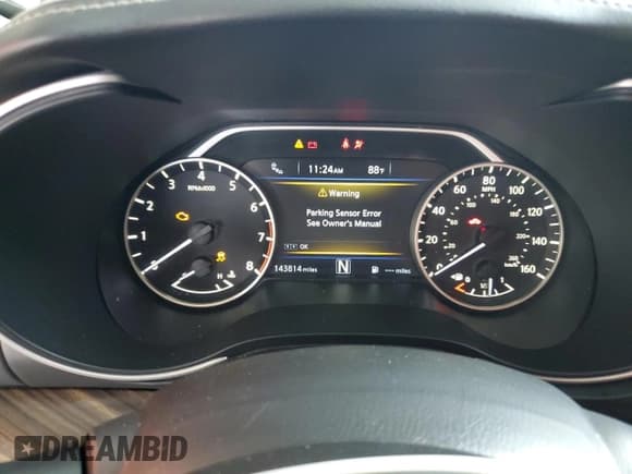 ✅ 2017 Nissan Maxima S • VIN: 1N4AA6AP8HC374971 • Lot: 71785615. Listed on Copart with 143,814 mi. Free auction sales archive from the USA and detailed vehicle history report at DreamBid. Image 9.