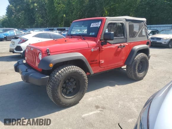 ✅ 2018 Jeep Wrangler Willys Wheeler W • VIN: 1C4AJWAG8JL897178 • Lot: 62576405. Listed on Copart with 12,381 mi. Free auction sales archive from the USA and detailed vehicle history report at DreamBid. Image 1.