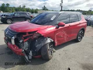 2024 Mitsubishi Outlander SEL with VIN JA4J4WA87RZ030115, listed as a Copart auction lot 64975805 with 45,021 mi miles and Salvage title. Bid and sale history available at DreamBid. Image 1.