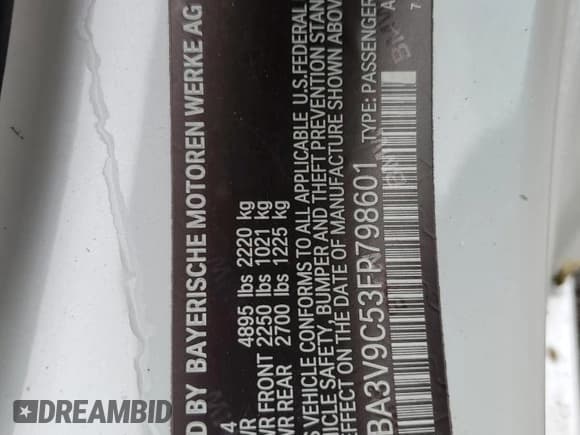 ✅ 2015 BMW 4 Series 428i xDrive • VIN: WBA3V9C53FP798601 • Lot: 55821995. Wystawiony na Copart z przebiegiem 142 615 mil. Bezpłatny archiwum sprzedaży aukcyjnych z USA i szczegółowy raport historii pojazdu na DreamBid. Zdjęcie 13.