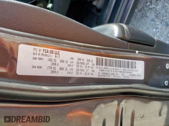 ✅ 2018 Dodge Durango SXT • VIN: 1C4RDHAG2JC114345 • Лот: 92088425. Опубликован ранее на Copart с пробегом 136 776 миль. Бесплатный доступ к архиву аукционных продаж из США и подробный отчёт об истории автомобиля на DreamBid. Изображение 13.