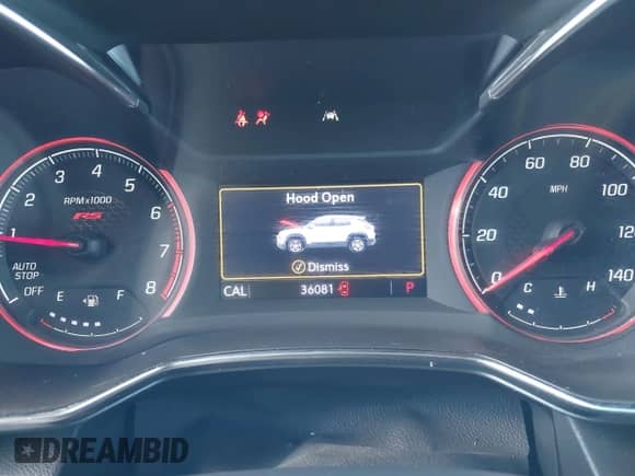 2022 Chevrolet TrailBlazer RS с VIN KL79MTSL6NB137134, выставлен на аукционе IAAI как лот 43131529 с пробегом 36 081 миль миль и . История ставок и продаж доступна на DreamBid. Изображение 7.