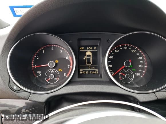 ✅ 2012 Volkswagen Golf GTI w/Sunroof & Navi • VIN: WVWHV7AJ7CW262152 • Lot: 71866903. Wystawiony na Copart z przebiegiem 104 323 mil. Bezpłatny archiwum sprzedaży aukcyjnych z USA i szczegółowy raport historii pojazdu na DreamBid. Zdjęcie 9.