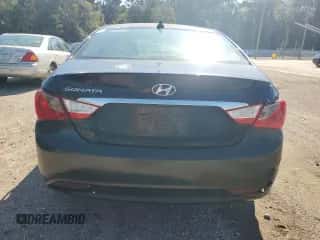 2013 Hyundai Sonata GLS with VIN 5NPEB4AC2DH553855, listed as a Copart auction lot 90449855 with 124,747 mi miles and Clean title. Bid and sale history available at DreamBid. Image 6.