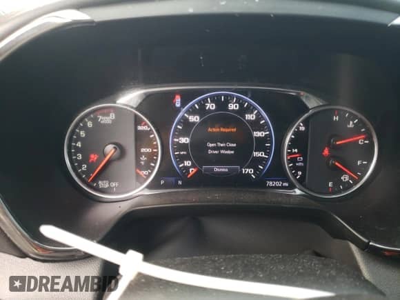 2020 Chevrolet Blazer RS z VIN 3GNKBERS2LS574205, wystawiony jako Copart lot #61244355 z przebiegiem 78 202 mil mil oraz Szkoda całkowita • Salvage title. Historia ofert i sprzedaży dostępna na DreamBid. Obrazek 9.