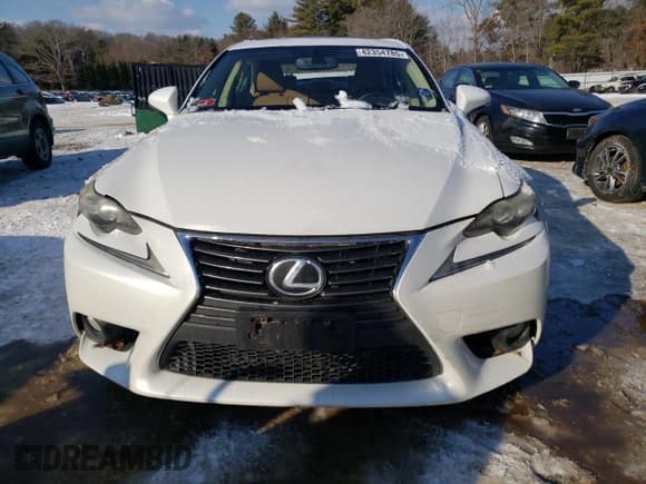 ✅ 2014 Lexus IS 250 • VIN: JTHCF1D21E5007013 • Lot: 42354785. Listed on Copart with 96,179 mi. Free auction sales archive from the USA and detailed vehicle history report at DreamBid. Image 5.