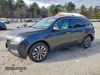 ✅ 2015 Acura MDX Technology • VIN: 5FRYD4H46FB013169 • Lot: 96205805. Wystawiony na Copart z przebiegiem 172 417 mil. Bezpłatny archiwum sprzedaży aukcyjnych z USA i szczegółowy raport historii pojazdu na DreamBid. Zdjęcie 1.
