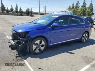 2022 Hyundai Ioniq Limited с VIN KMHC05LC0NU269272, выставлен на аукционе Copart как лот 52376575 с пробегом 43 141 миль миль и Чистый • Clean title. История ставок и продаж доступна на DreamBid. Изображение 1.