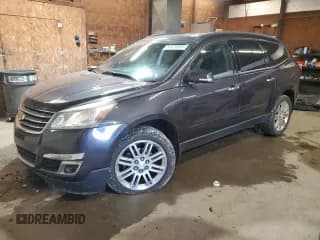 ✅ 2015 Chevrolet Traverse LT • VIN: 1GNKVGKDXFJ380140 • Lot: 90320355. Wystawiony na Copart z przebiegiem 114 875 mil. Bezpłatny archiwum sprzedaży aukcyjnych z USA i szczegółowy raport historii pojazdu na DreamBid. Zdjęcie 1.