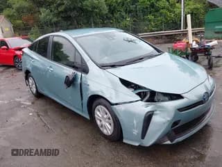 ✅ 2022 Toyota Prius L Eco • VIN: JTDKAMFU4N3158998 • Lot: 42625041. Listed on IAAI with 43,033 mi. Free auction sales archive from the USA and detailed vehicle history report at DreamBid. Image 1.
