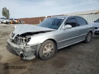 ✅ 2003 Hyundai Sonata • VIN: KMHWF25S63A761771 • Lot: 52436485. Listed on Copart with 117,127 mi. Free auction sales archive from the USA and detailed vehicle history report at DreamBid. Image 1.