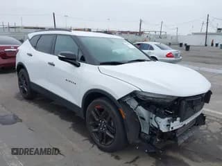 ✅ 2020 Chevrolet Blazer LT • VIN: 3GNKBCR48LS659930 • Lot: 42500308. Listed on IAAI with 40,287 mi. Free auction sales archive from the USA and detailed vehicle history report at DreamBid. Image 1.