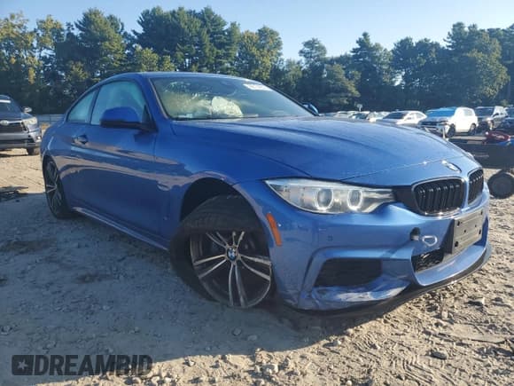 ✅ 2015 BMW 4 Series 435i xDrive • VIN: WBA3R5C55FK372225 • Lot: 80174655. Listed on Copart with 87,859 mi. Free auction sales archive from the USA and detailed vehicle history report at DreamBid. Image 4.