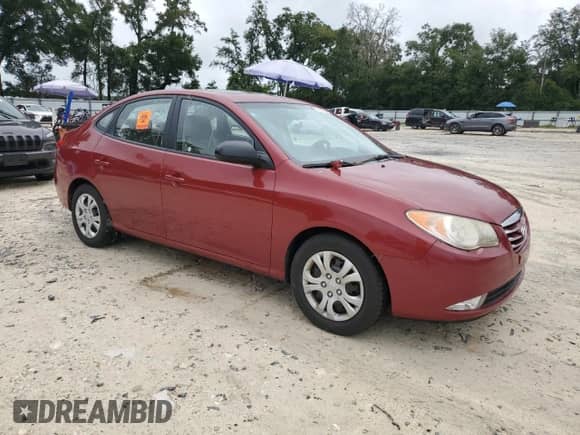 2010 Hyundai Elantra GLS z VIN KMHDU4ADXAU080993, wystawiony jako Copart lot #74888784 z przebiegiem Nie podano mil oraz Szkoda całkowita • Salvage title. Historia ofert i sprzedaży dostępna na DreamBid. Obrazek 4.