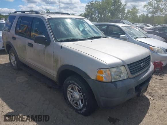✅ 2003 Ford Explorer XLS • VIN: 1FMZU62K13UC60347 • Lot: 43107932. Listed on IAAI with 102,385 mi. Free auction sales archive from the USA and detailed vehicle history report at DreamBid. Image 1.