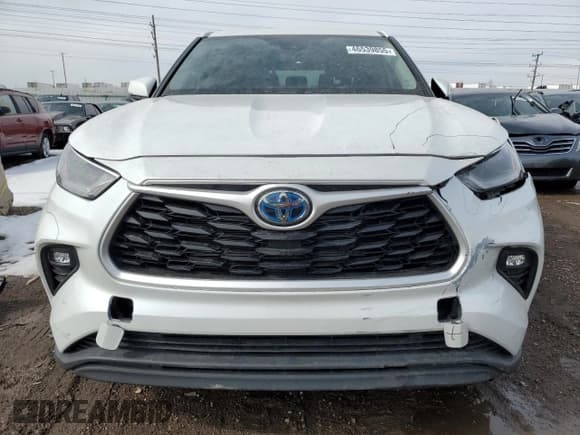 ✅ 2022 Toyota Highlander Hybrid LE • VIN: 5TDZARAH2NS511839 • Lot: 46539855. Wystawiony na Copart z przebiegiem 162 228 mil. Bezpłatny archiwum sprzedaży aukcyjnych z USA i szczegółowy raport historii pojazdu na DreamBid. Zdjęcie 5.