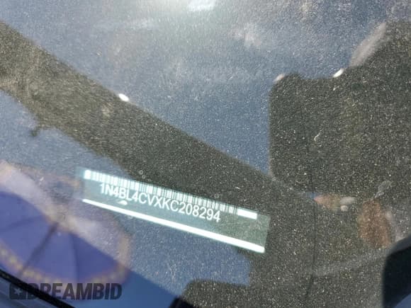 ✅ 2019 Nissan Altima SR • VIN: 1N4BL4CVXKC208294 • Лот: 71694275. Опубликован ранее на Copart с пробегом 103 532 миль. Бесплатный доступ к архиву аукционных продаж из США и подробный отчёт об истории автомобиля на DreamBid. Изображение 12.