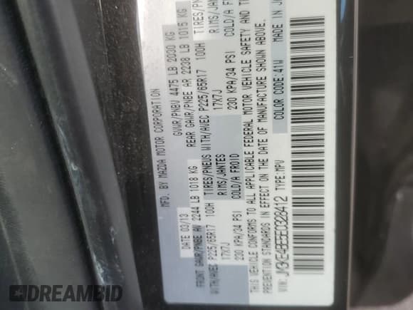 ✅ 2014 Mazda CX-5 Sport • VIN: JM3KE4BE5E0328412 • Lot: 69944695. Listed on Copart with 118,771 mi. Free auction sales archive from the USA and detailed vehicle history report at DreamBid. Image 13.