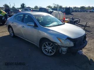 ✅ 2009 Nissan Maxima S • VIN: 1N4AA51E39C832362 • Lot: 43406858. Listed on IAAI with 119,703 mi. Free auction sales archive from the USA and detailed vehicle history report at DreamBid. Image 1.