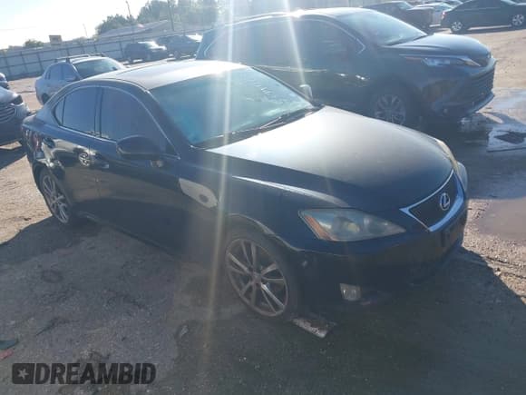 ✅ 2008 Lexus IS 250 • VIN: JTHBK262385052825 • Lot: 43791163. Wystawiony na IAAI z przebiegiem 252 923 mil. Bezpłatny archiwum sprzedaży aukcyjnych z USA i szczegółowy raport historii pojazdu na DreamBid. Zdjęcie 1.
