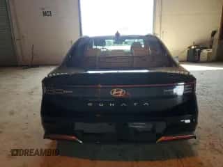 2024 Hyundai Sonata SEL with VIN KMHL64JA0RA390319, listed as a Copart auction lot 85882675 with 19,800 mi miles and Non repairable. Bid and sale history available at DreamBid. Image 6.