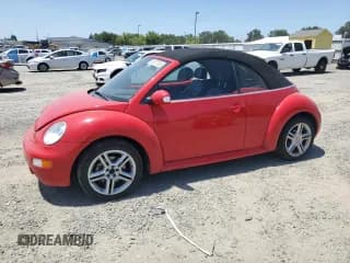 ✅ 2005 Volkswagen Beetle GLS • VIN: 3VWCD31Y75M311546 • Lot: 61877105. Listed on Copart with 91,308 mi. Free auction sales archive from the USA and detailed vehicle history report at DreamBid. Image 1.
