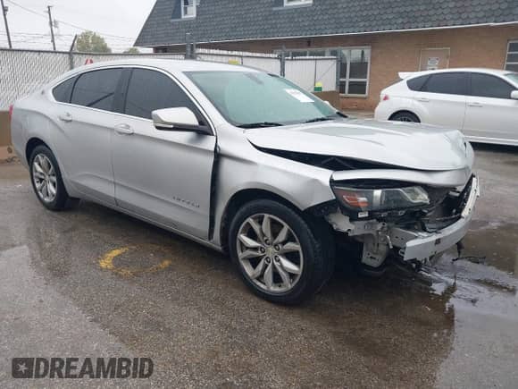 ✅ 2016 Chevrolet Impala LT • VIN: 2G1105SA7G9174907 • Lot: 43392693. Listed on IAAI with 240,057 mi. Free auction sales archive from the USA and detailed vehicle history report at DreamBid. Image 1.