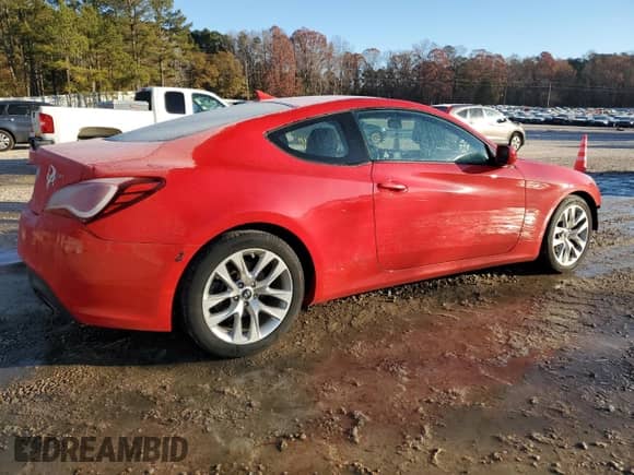 2013 Hyundai Genesis Coupe 2.0T with VIN KMHHT6KD3DU111987, listed as a Copart auction lot 82880454 with 67,727 mi miles and Salvage title. Bid and sale history available at DreamBid. Image 3.