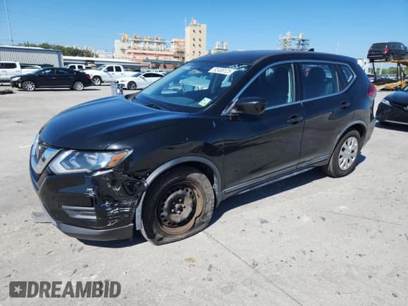 ✅ 2017 Nissan Rogue S • VIN: KNMAT2MTXHP616075 • Lot: 82468125. Wystawiony na Copart z przebiegiem 71 333 mil. Bezpłatny archiwum sprzedaży aukcyjnych z USA i szczegółowy raport historii pojazdu na DreamBid. Zdjęcie 1.