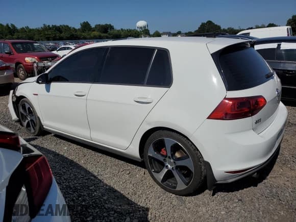 ✅ 2017 Volkswagen Golf GTI S • VIN: 3VW5T7AU1HM027799 • Lot: 68178525. Listed on Copart with 132,116 mi. Free auction sales archive from the USA and detailed vehicle history report at DreamBid. Image 2.