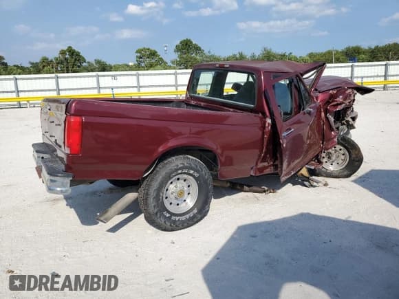 ✅ 1996 Ford F-150 • VIN: 1FTEX14H4TKA01247 • Lot: 58019275. Listed on Copart with Not provided. Free auction sales archive from the USA and detailed vehicle history report at DreamBid. Image 3.