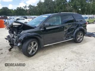 ✅ 2017 Dodge Journey Crossroad Plus • VIN: 3C4PDCGG3HT706109 • Lot: 80396645. Listed on Copart with 72,259 mi. Free auction sales archive from the USA and detailed vehicle history report at DreamBid. Image 1.