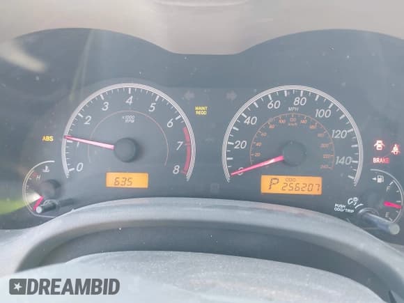 ✅ 2009 Toyota Corolla • VIN: 1NXBU40E29Z103776 • Lot: 43498034. Wystawiony na IAAI z przebiegiem 256 207 mil. Bezpłatny archiwum sprzedaży aukcyjnych z USA i szczegółowy raport historii pojazdu na DreamBid. Zdjęcie 7.