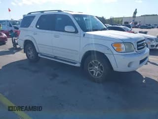 ✅ 2004 Toyota Sequoia Limited • VIN: 5TDZT38A34S229742 • Lot: 43883268. Listed on IAAI with 177,063 mi. Free auction sales archive from the USA and detailed vehicle history report at DreamBid. Image 1.