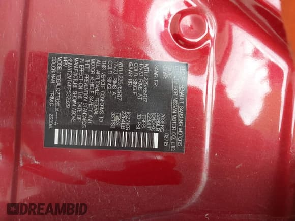 ✅ 2015 Nissan Rogue SV • VIN: KNMAT2MT4FP537529 • Lot: 43079596. Wystawiony na IAAI z przebiegiem 78 693 mil. Bezpłatny archiwum sprzedaży aukcyjnych z USA i szczegółowy raport historii pojazdu na DreamBid. Zdjęcie 9.