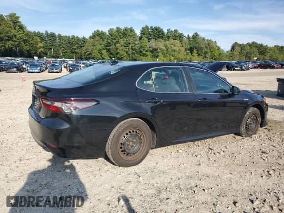 2021 Toyota Camry Hybrid LE with VIN 4T1C31AK1MU554667, listed as a Copart auction lot 72074985 with 214,321 mi miles and Salvage title. Bid and sale history available at DreamBid. Image 3.