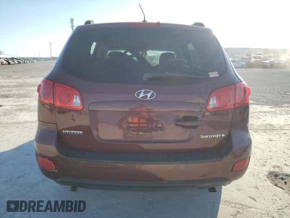 ✅ 2008 Hyundai Santa Fe GLS • VIN: 5NMSG13D48H151038 • Lot: 87731385. Listed on Copart with Not provided. Free auction sales archive from the USA and detailed vehicle history report at DreamBid. Image 6.