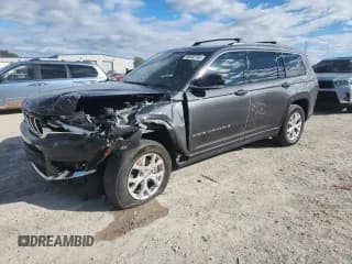 ✅ 2022 Jeep Grand Cherokee Limited • VIN: 1C4RJKBG4N8587239 • Lot: 90092145. Listed on Copart with 53,289 mi. Free auction sales archive from the USA and detailed vehicle history report at DreamBid. Image 1.