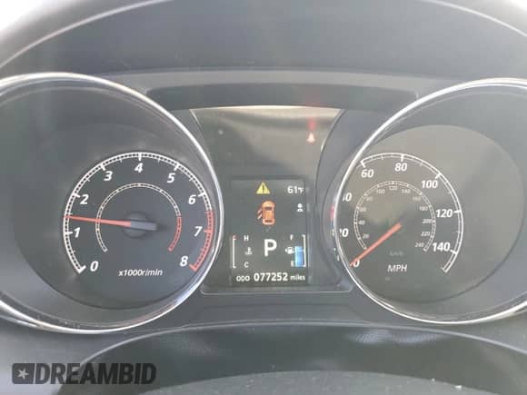 2018 Mitsubishi Outlander ES with VIN JA4AR3AU5JU011254, listed as a Copart auction lot 81975045 with 77,252 mi miles and Salvage title. Bid and sale history available at DreamBid. Image 9.