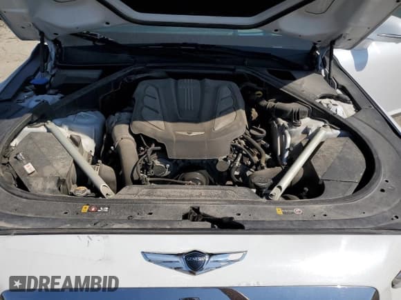 ✅ 2018 Genesis G90 Premium • VIN: KMHG34JA6JU039685 • Лот: 81398515. Опубликован ранее на Copart с пробегом 107 060 миль. Бесплатный доступ к архиву аукционных продаж из США и подробный отчёт об истории автомобиля на DreamBid. Изображение 11.