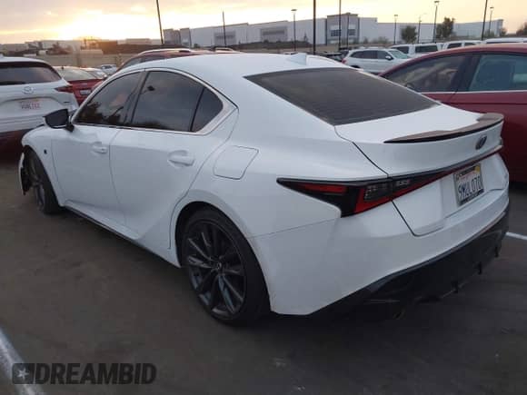 2024 Lexus IS 300 с VIN JTHBA1D2XR5131510, выставлен на аукционе IAAI как лот 41460652 с пробегом 10 580 миль миль и . История ставок и продаж доступна на DreamBid. Изображение 3.