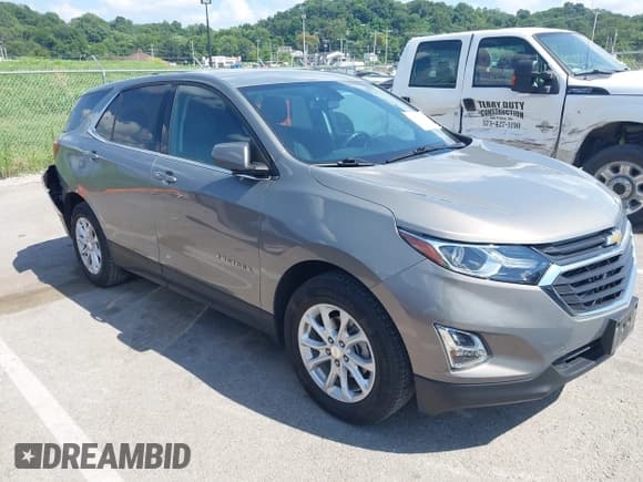 ✅ 2018 Chevrolet Equinox LT • VIN: 3GNAXJEV1JS564204 • Lot: 42823651. Listed on IAAI with 56,842 mi. Free auction sales archive from the USA and detailed vehicle history report at DreamBid. Image 1.