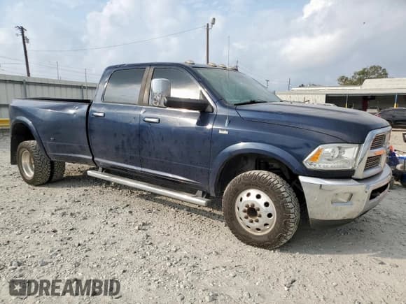 ✅ 2013 Ram 3500 Laramie • VIN: 3C63RRJL8DG591834 • Lot: 92694605. Listed on Copart with 280,982 mi. Free auction sales archive from the USA and detailed vehicle history report at DreamBid. Image 4.