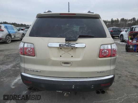 ✅ 2009 GMC Acadia SLT2 • VIN: 1GKEV33D49J166864 • Lot: 43360705. Listed on Copart with Not provided. Free auction sales archive from the USA and detailed vehicle history report at DreamBid. Image 6.