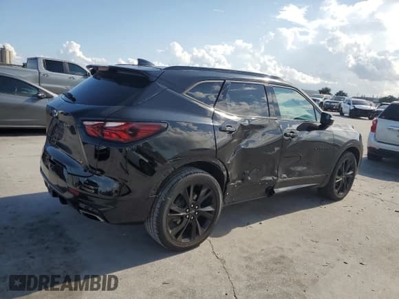 ✅ 2021 Chevrolet Blazer RS • VIN: 3GNKBERS1MS576271 • Lot: 85482145. Listed on Copart with 57,090 mi. Free auction sales archive from the USA and detailed vehicle history report at DreamBid. Image 3.