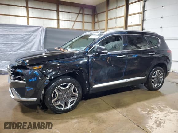 ✅ 2023 Hyundai Santa Fe Limited • VIN: KM8S7DA20PU099798 • Lot: 92101735. Wystawiony na Copart z przebiegiem 38 770 mil. Bezpłatny archiwum sprzedaży aukcyjnych z USA i szczegółowy raport historii pojazdu na DreamBid. Zdjęcie 1.