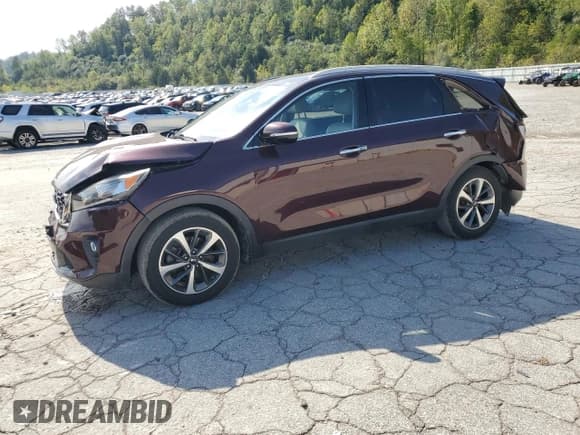 ✅ 2019 Kia Sorento EX • VIN: 5XYPH4A51KG474867 • Лот: 84459425. Опубликован ранее на Copart с пробегом 95 382 миль. Бесплатный доступ к архиву аукционных продаж из США и подробный отчёт об истории автомобиля на DreamBid. Изображение 1.