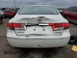 2006 Hyundai Azera SE с VIN KMHFC46F26A100300, выставлен на аукционе Copart как лот 47124655 с пробегом 188 013 миль миль и Списание • Salvage title. История ставок и продаж доступна на DreamBid. Изображение 6.