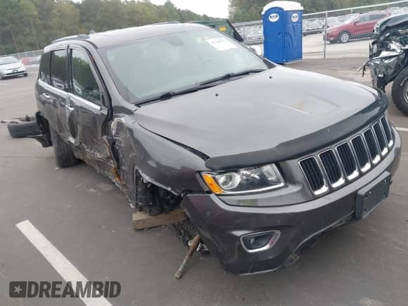 2016 Jeep Grand Cherokee Limited с VIN 1C4RJFBMXGC327800, выставлен на аукционе IAAI как лот 43238739 с пробегом 123 054 миль миль и . История ставок и продаж доступна на DreamBid. Изображение 1.