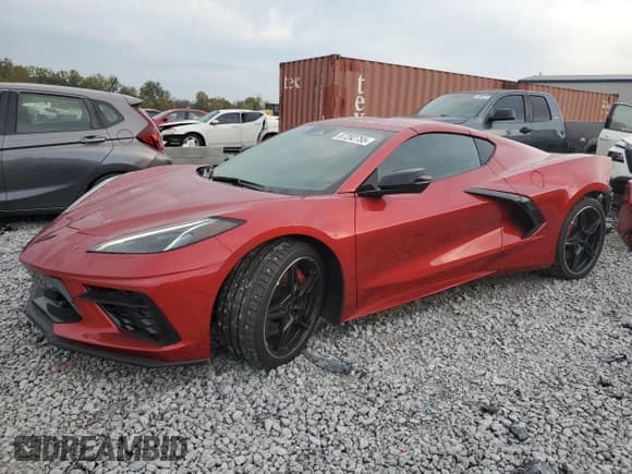 ✅ 2024 Chevrolet Corvette 1LT • VIN: 1G1YA2D43R5116696 • Lot: 87282755. Wystawiony na Copart z przebiegiem 6 060 mil. Bezpłatny archiwum sprzedaży aukcyjnych z USA i szczegółowy raport historii pojazdu na DreamBid. Zdjęcie 1.